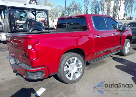 2024 Chevrolet Silverado 1500 4Wd Short Bed High Country из США, поврежденный, VIN 1GCUDJED4RZ332636